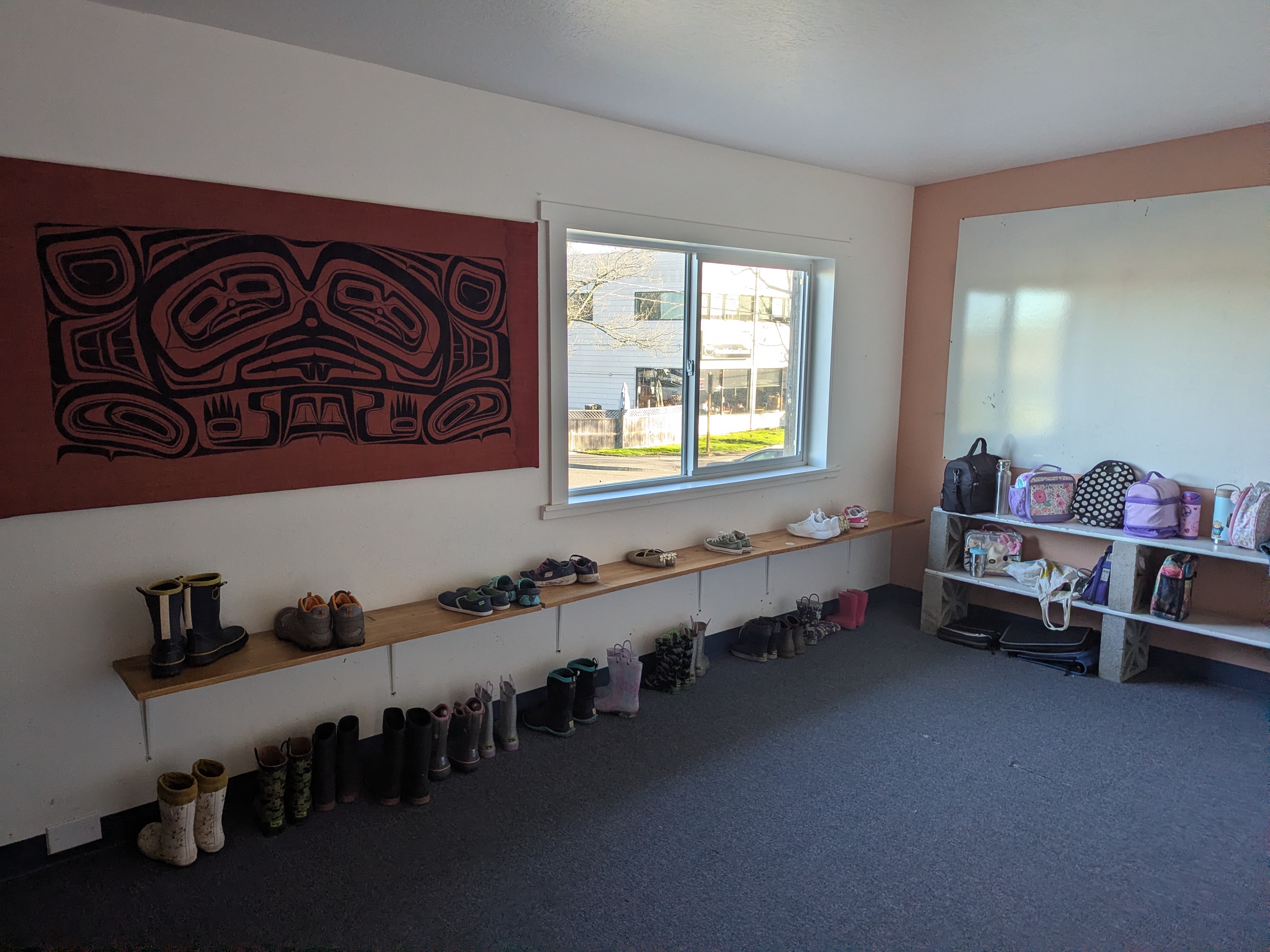 Elementary Shoes Area